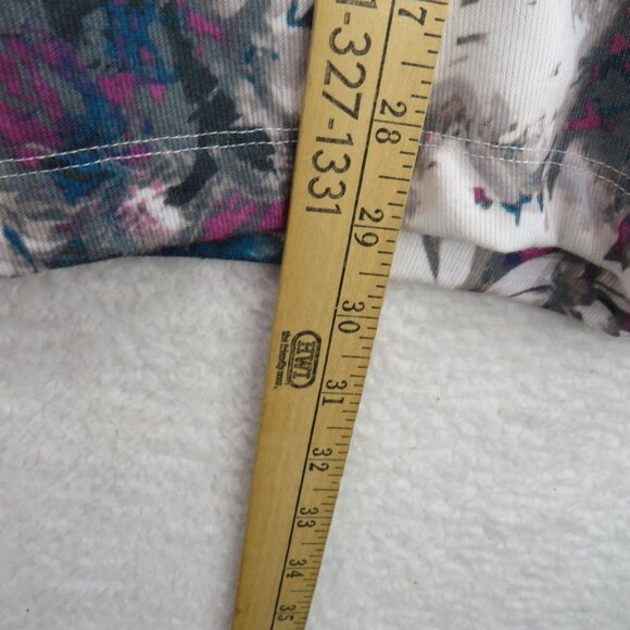 Philosophy Shirt Womens Size Extra Large Floral Asymmetrical Hem Tunic - Picture 8 of 9